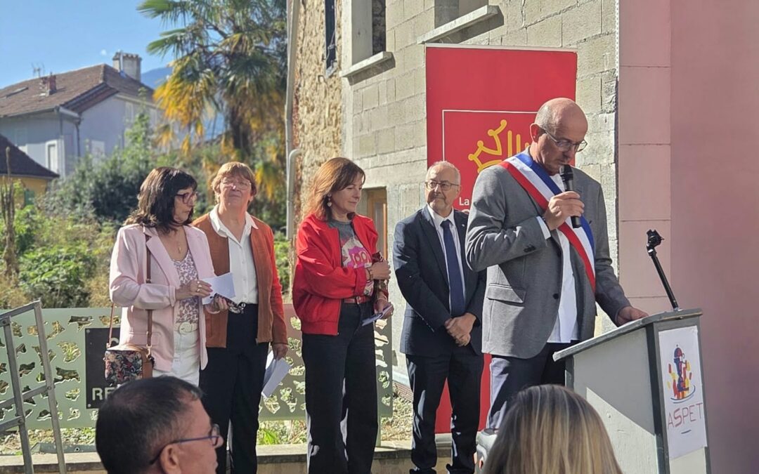 Inauguration de l&rsquo;espace Josette Sarradet