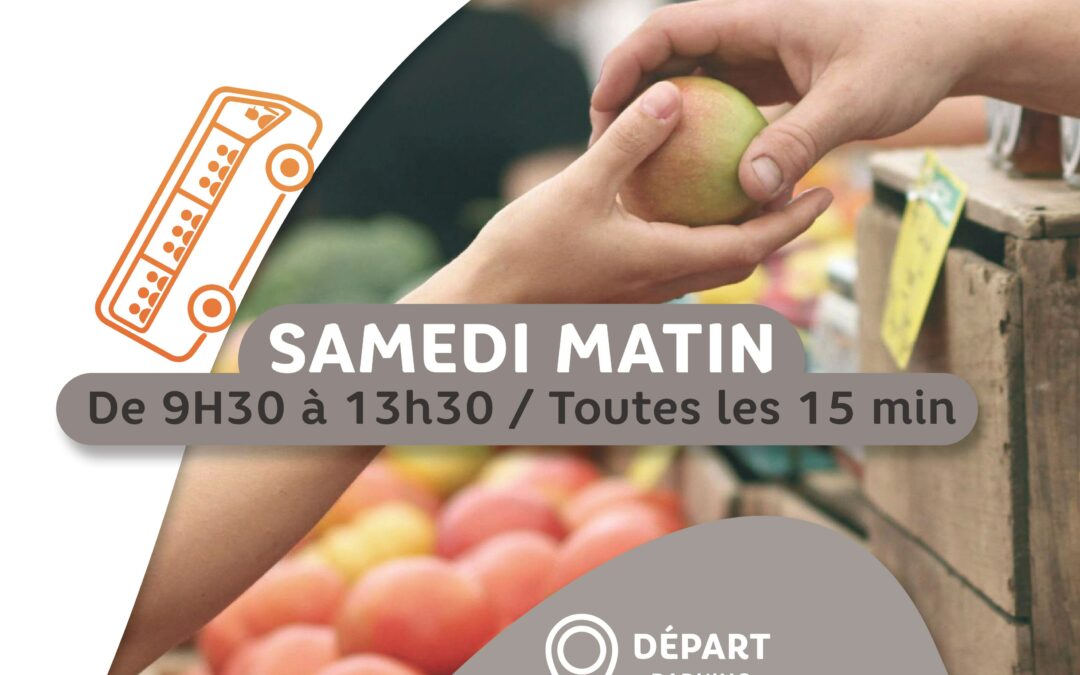 Une navette gratuite pour faire son marché