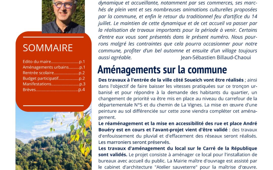 Nouvelles Brèves automne 2025