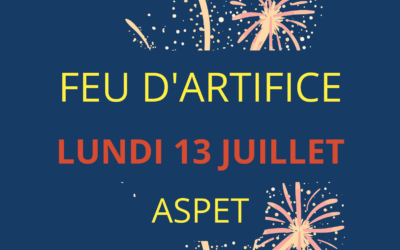 Feu d’artifice