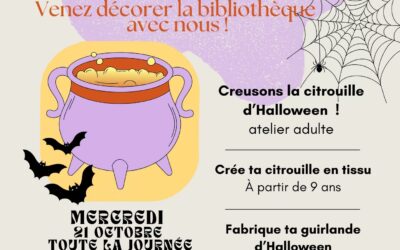 Halloween s’invite à la bibliothèque !