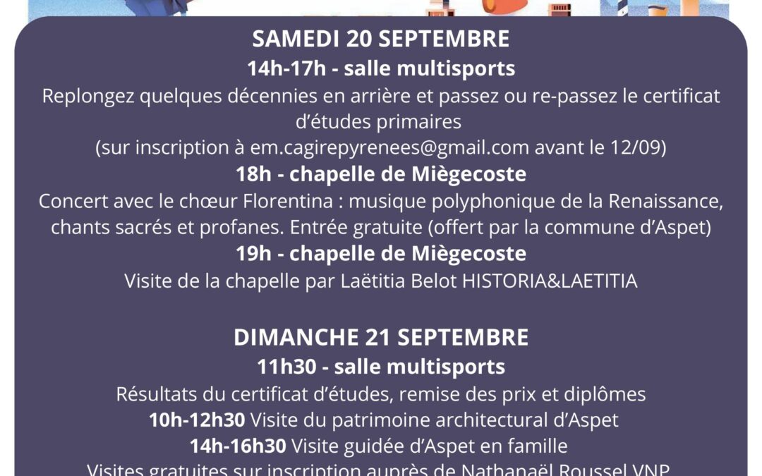 Journées européennes du patrimoine